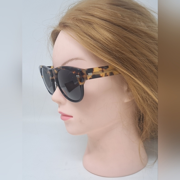 Gucci Sunglasses Tortoise Dark Gray Tint Round GG 1088/S  Y5QY1 51-22-150 - Picture 10 of 16